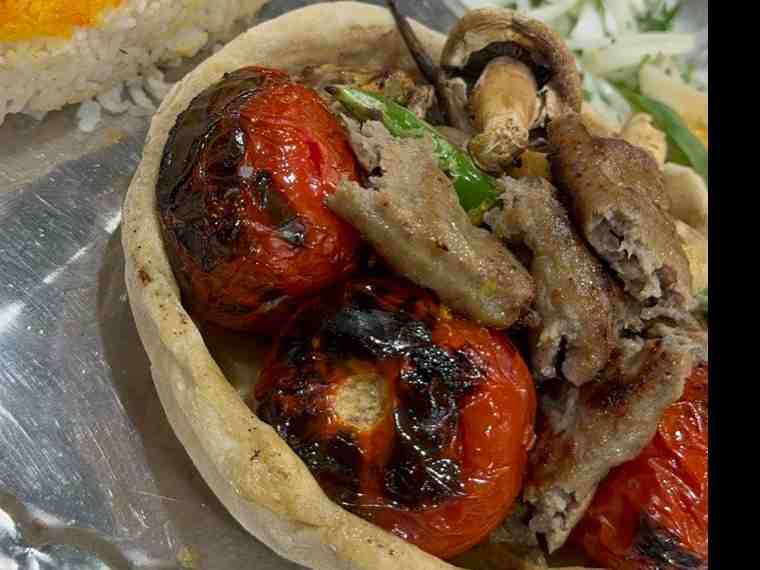 چلو کاسه کباب