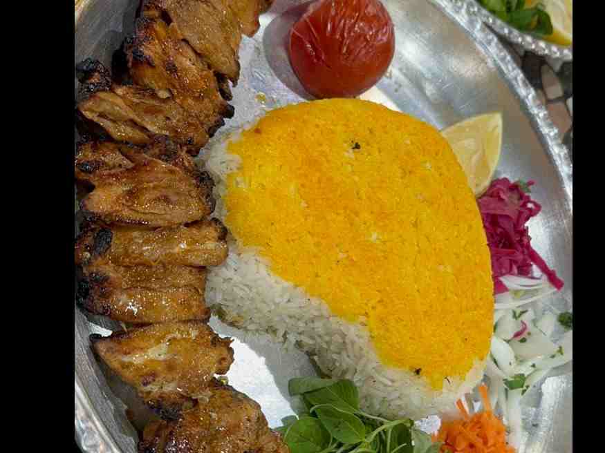 چلو جوجه مکزیکی