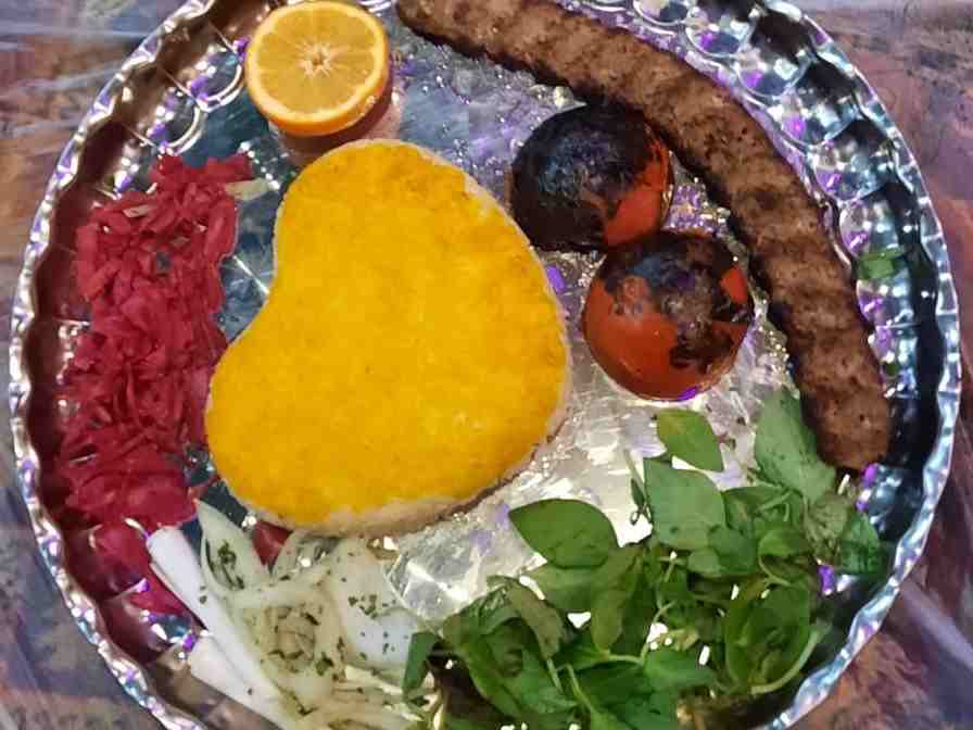 چلو کباب مخصوص