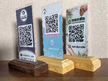 استند پایه چوبی + لمینیت