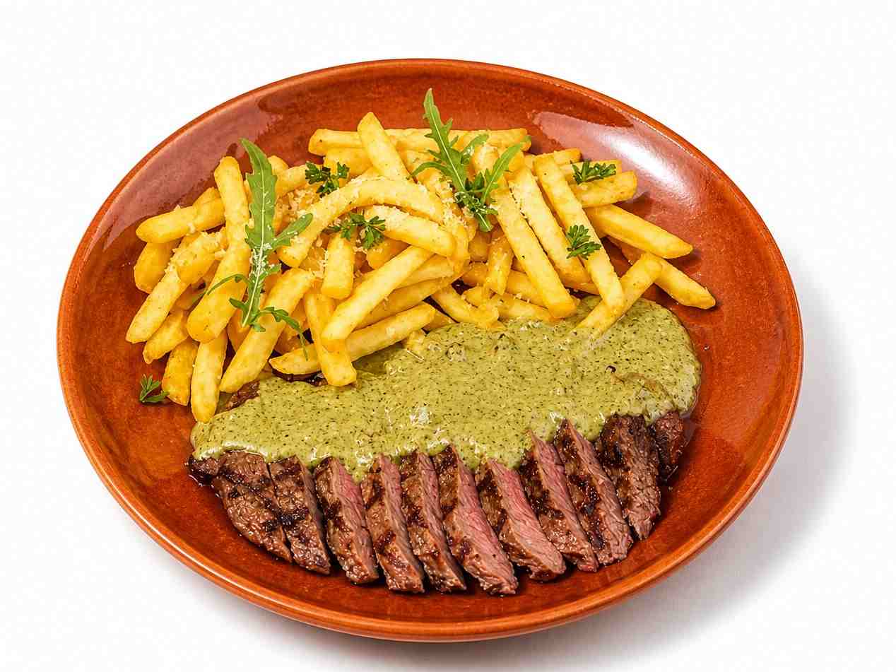 استیک گوشت با سس آنتروکوت