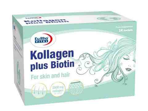 KOLLAGEN PLUS+BIOTIN EURHO VITAL