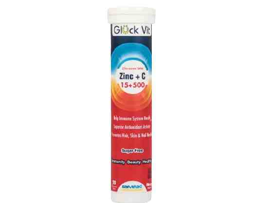 ZINC +C GLUCK VIT