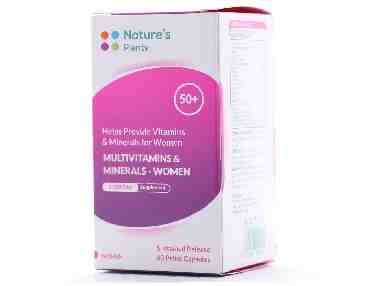 +MULTIVITAMIN MINERALS WOMEN 50