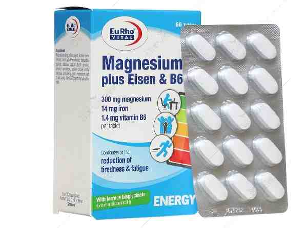 MAGNESIUM PLUS EISEN B6  EURHO VITAL