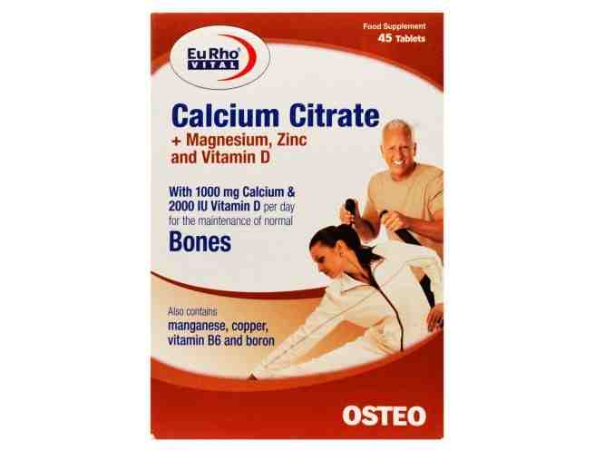 CALCIUM CITRATE EURHO VITAL