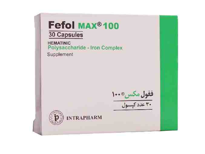 FEFOL MAX 100MG