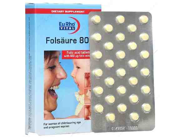 FOLSAURE 800MG EURHO VITAL
