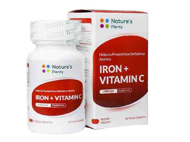IRON +VITAMIN C NATURES PLENTY