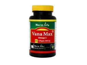 OMEGA 3 1000MG VANA MAX NORM LIFE