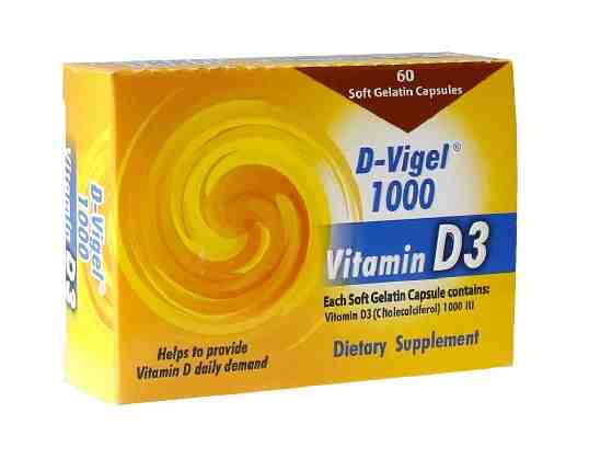 VITAMIN D3 1000IU DAANA