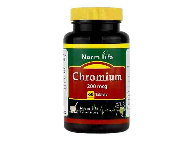 CHROMIUM 200MG NORM LIFE