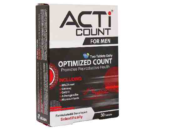 ACTI COUNT FOR MEN