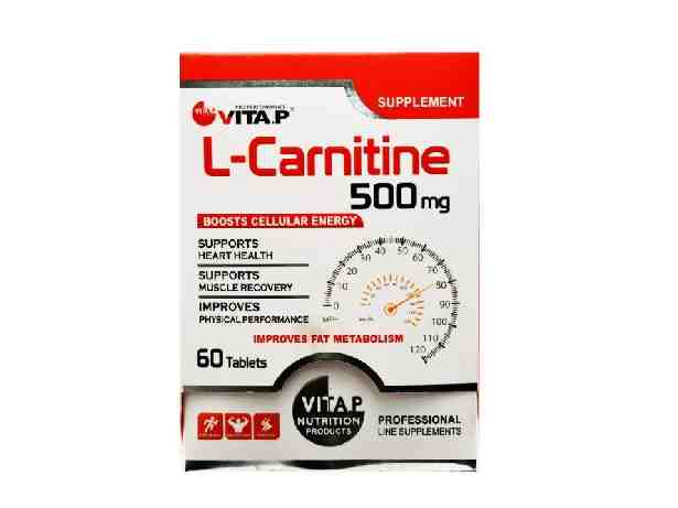 L CARNITINE 500MG VITA .P