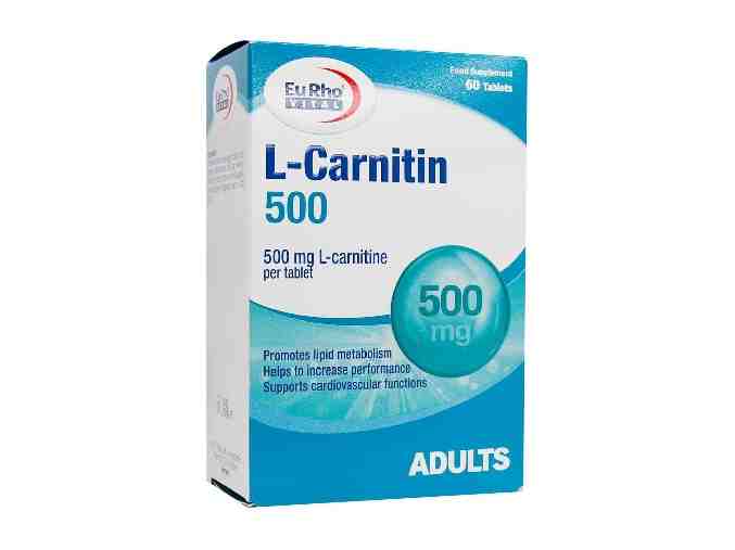 L CARNITIN 500MG EURHO VITAL