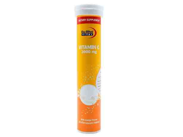 VITAMIN C 1000MG EURHO VITAL