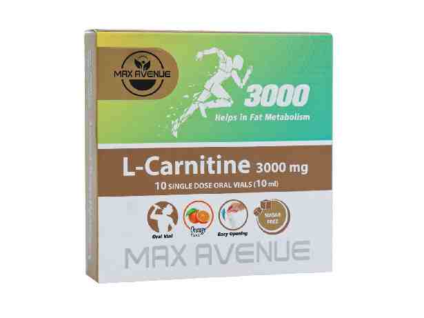 MAX AVENUE L-CARNITINE 3000MG