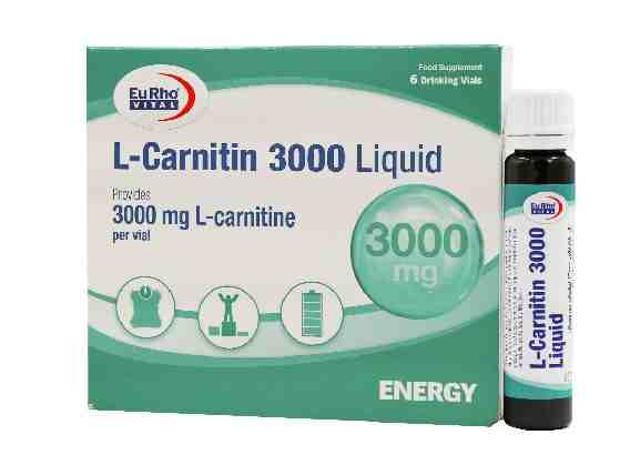 EURHOVITAL L-CARNITINE 3000MG