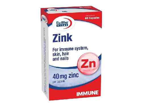 ZINC 40MG EURHOVITAL