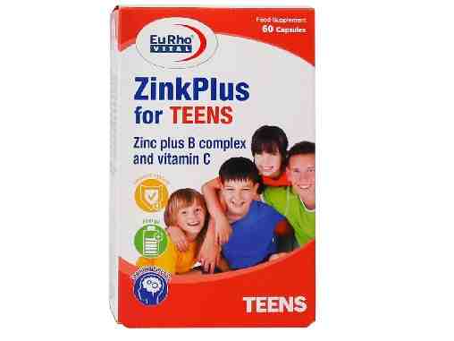 ZINC PLUS FOR TEENS EURHO VITAL