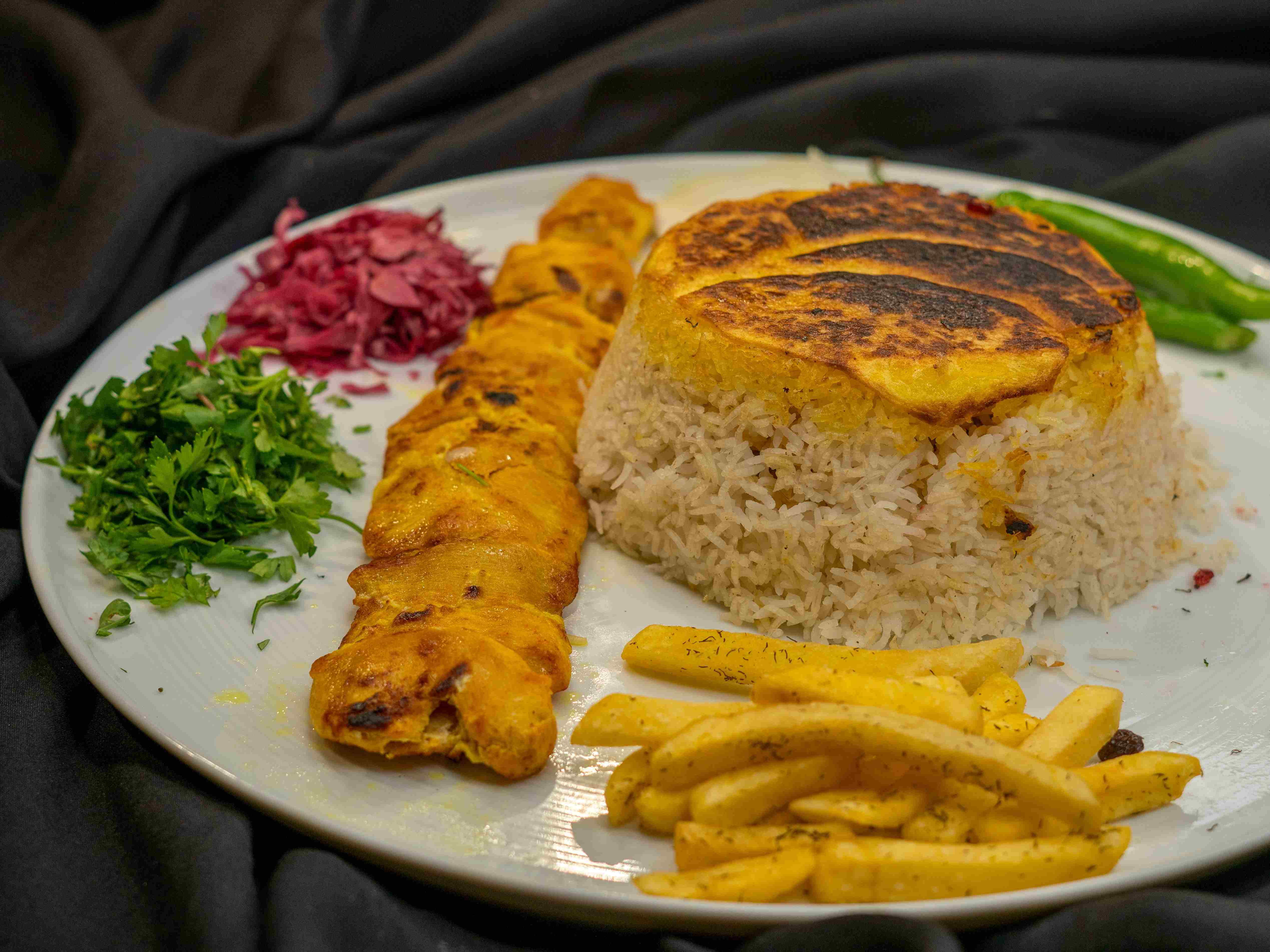  چلو جوجه کباب مخصوص