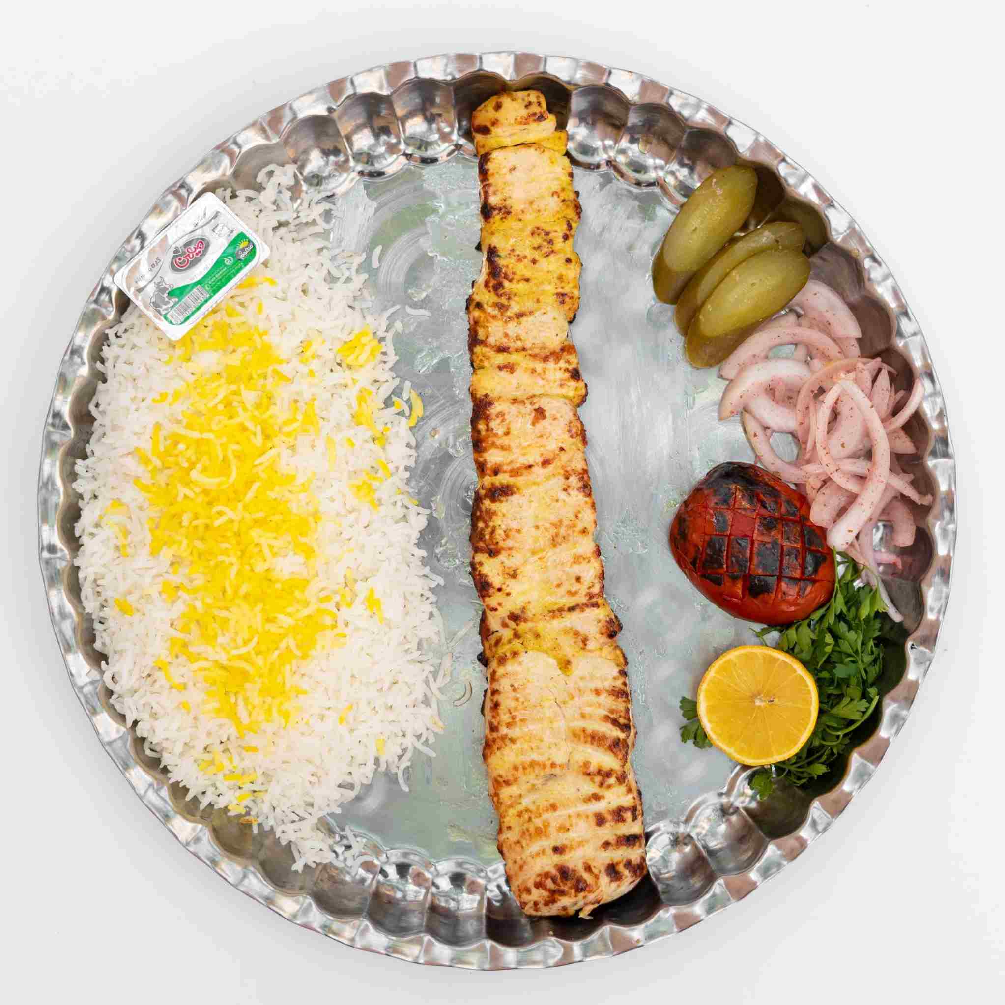 چلو جوجه کباب