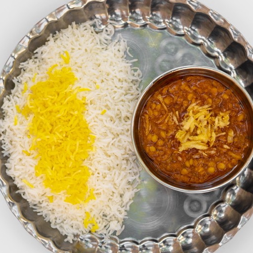 چلو خورشت قیمه بادمجان