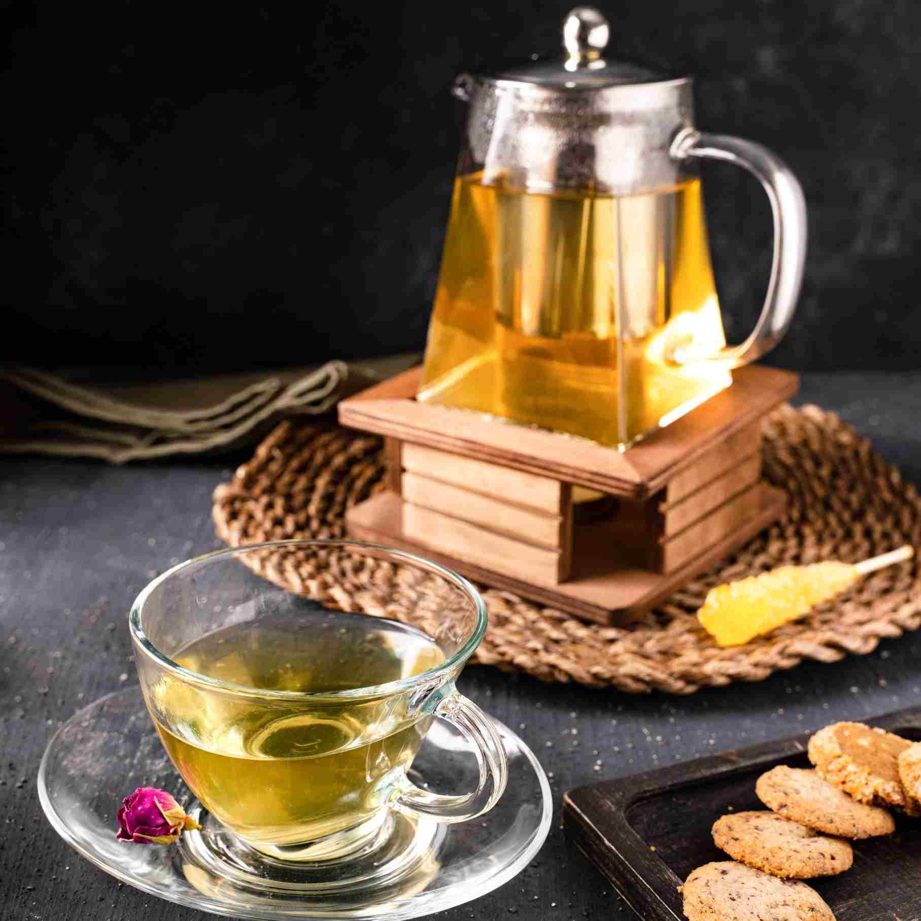 چای سبز با طعم دار