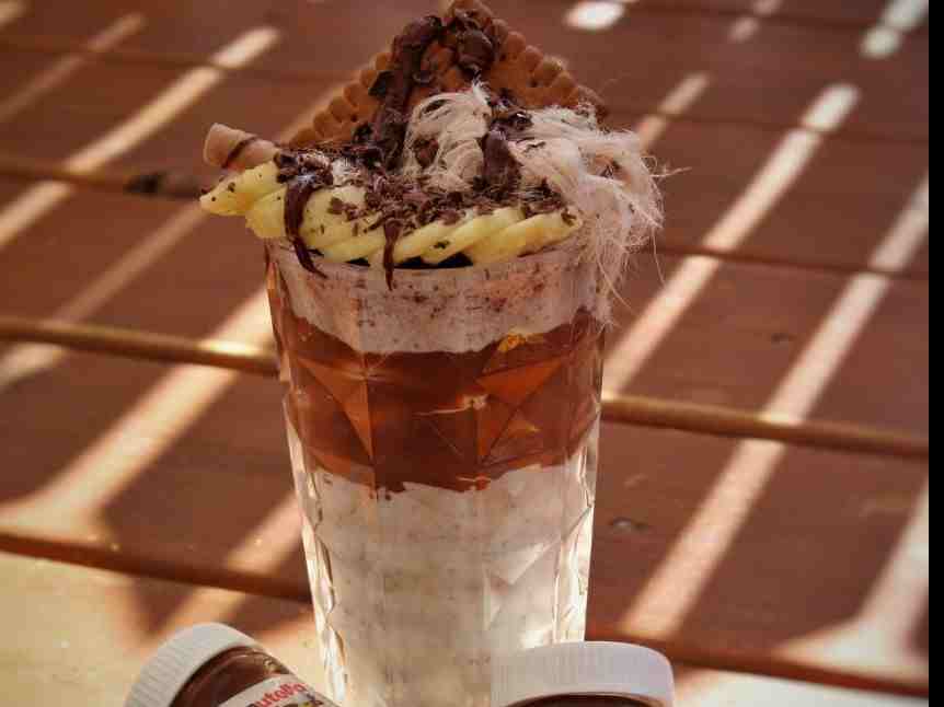 شیک نوتلا فندقی