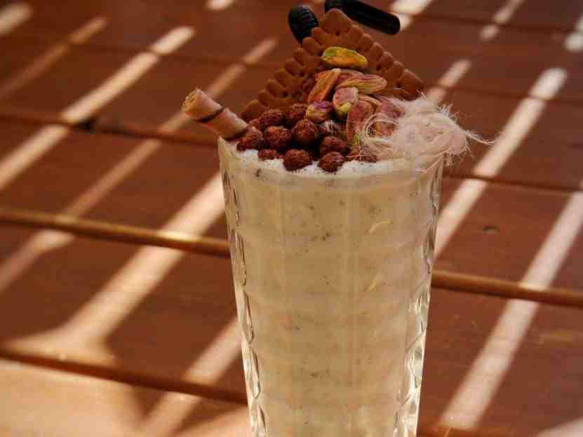 شیک وانیل پسته