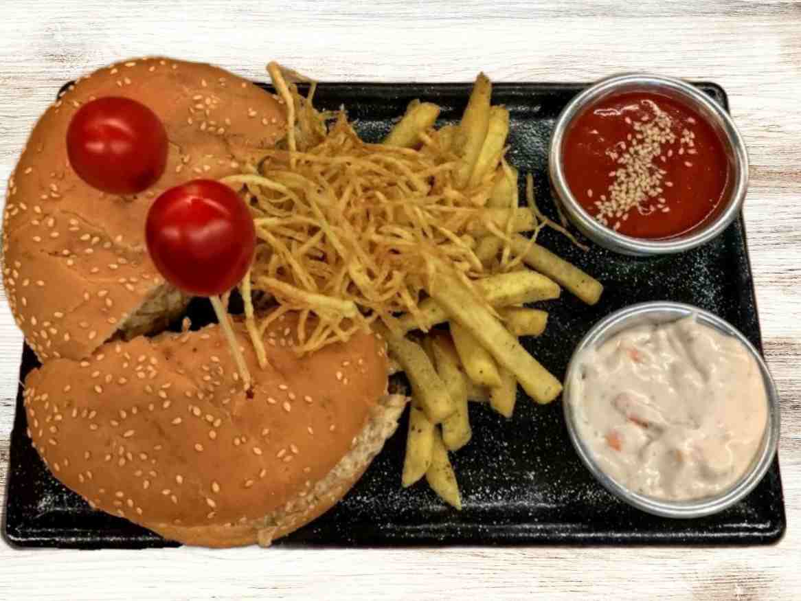 ماشروم چیز برگر