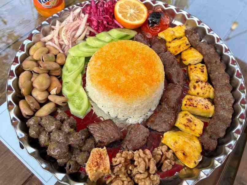 سینی کباب ویژه کاکتوس