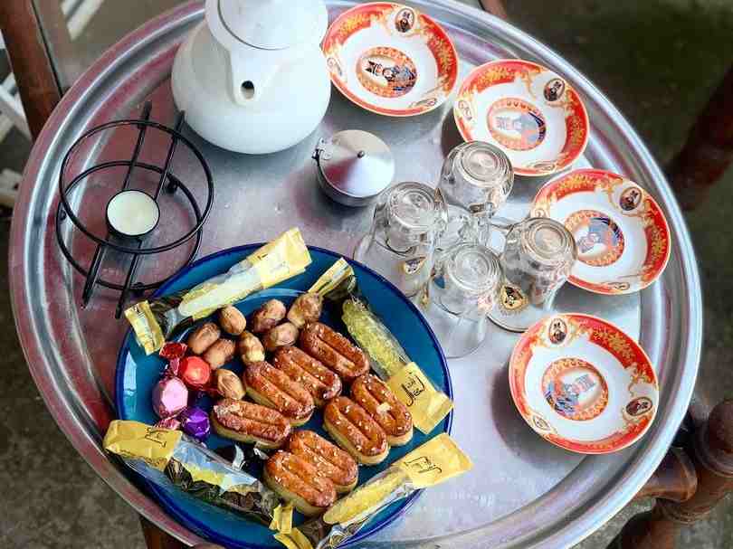 قلیان و چای 4 نفر