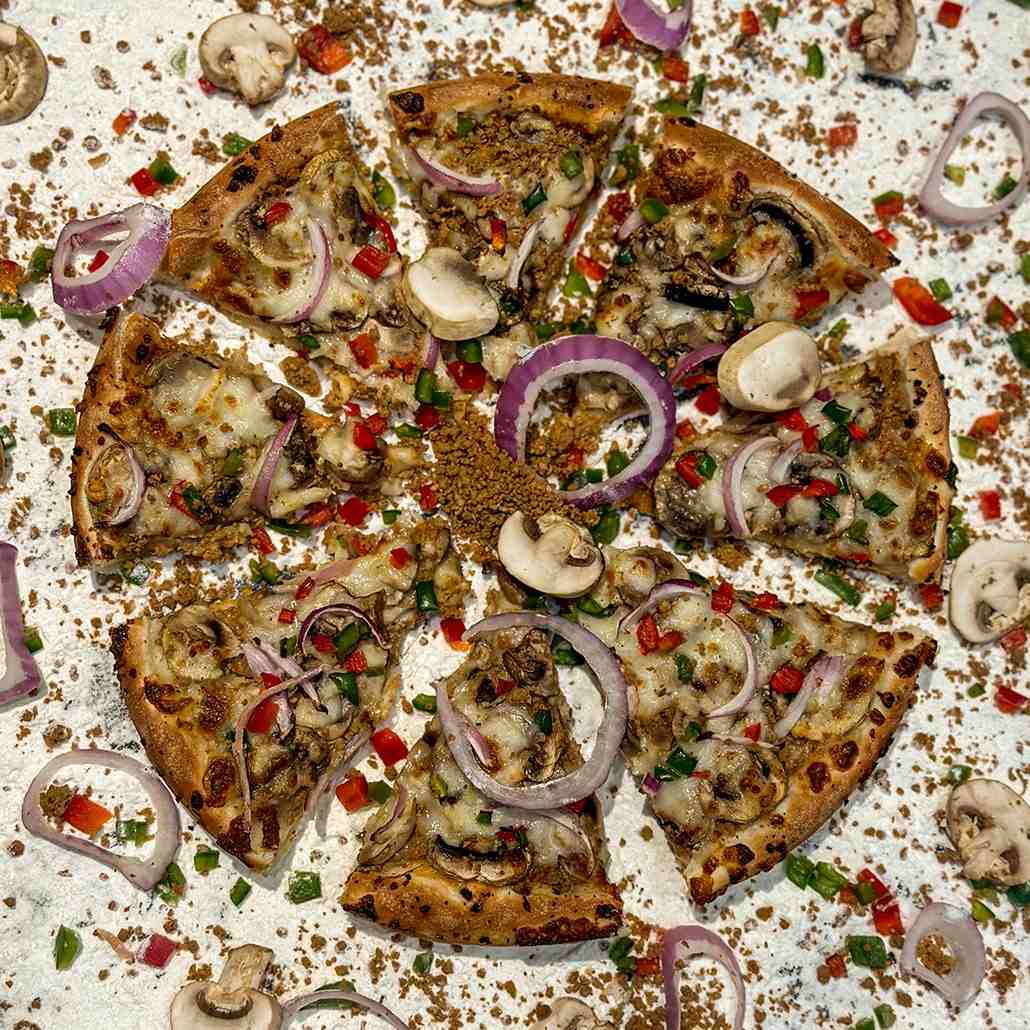 قارچ و گوشت یک نفره