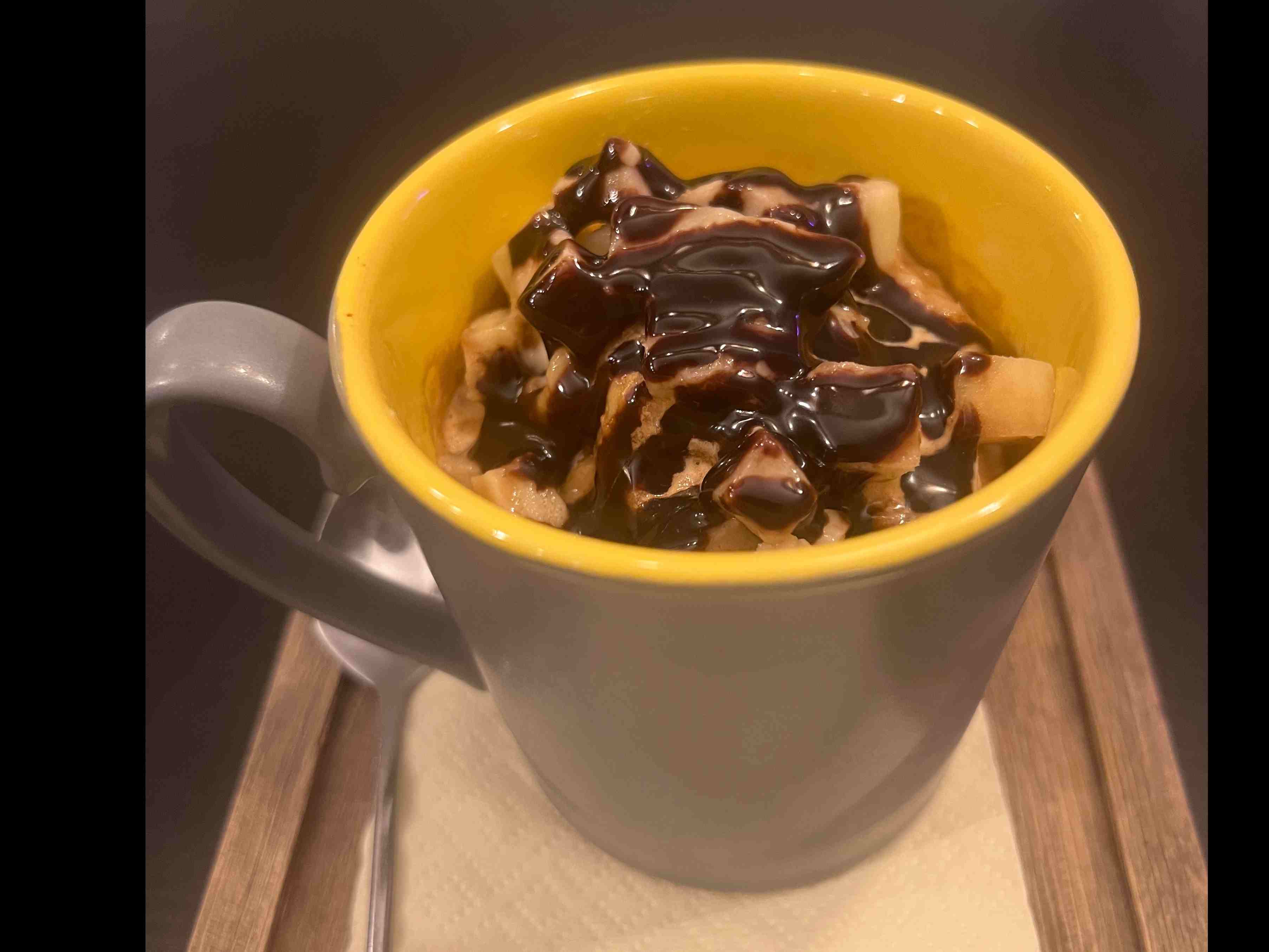 افوگاتو موز شکلاتی
