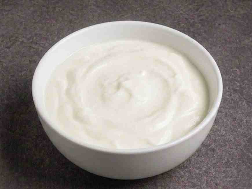 ماست چکیده ساده