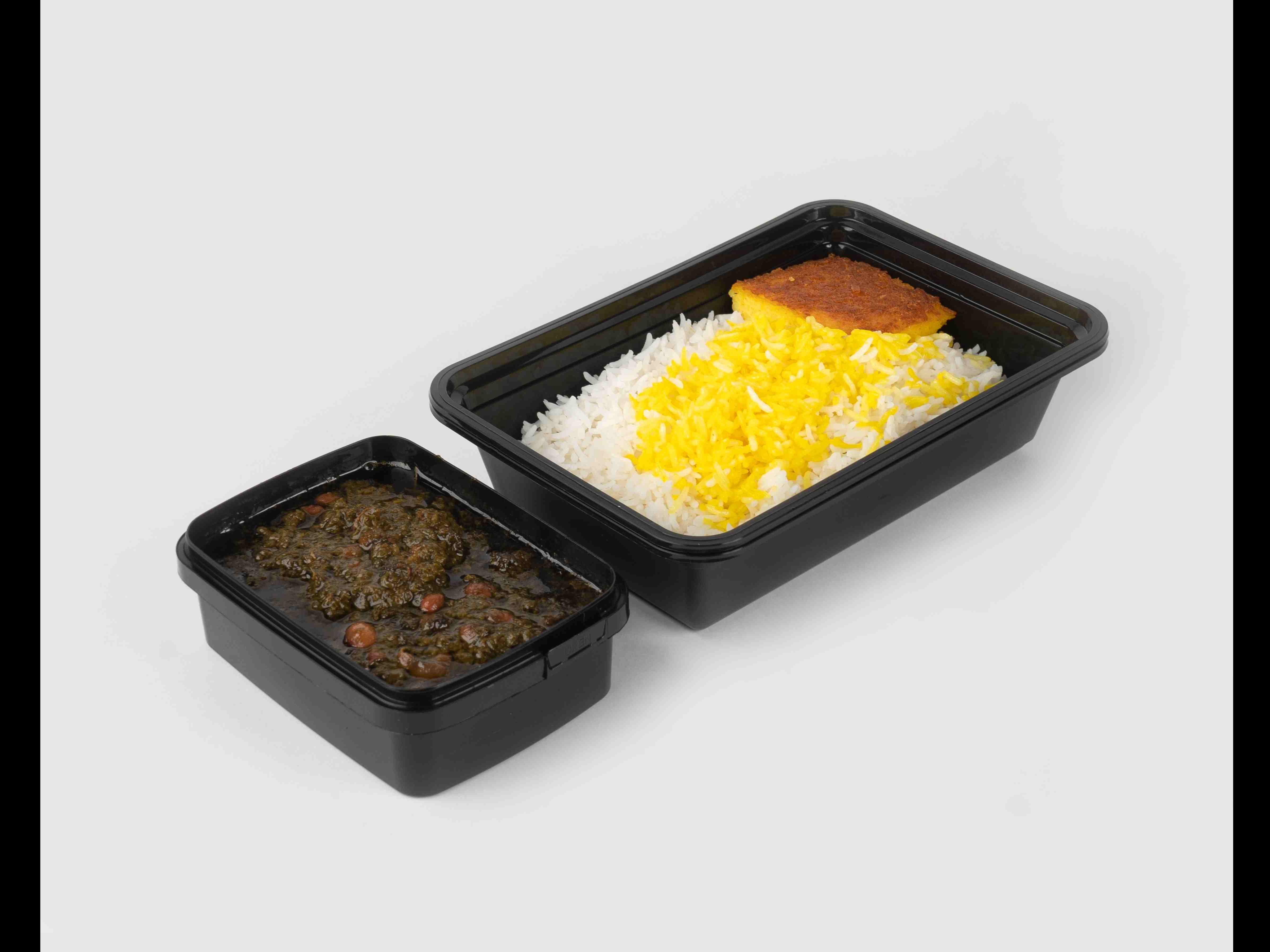چلـو خـورش قـورمـه سبـزی(200 گرمی)