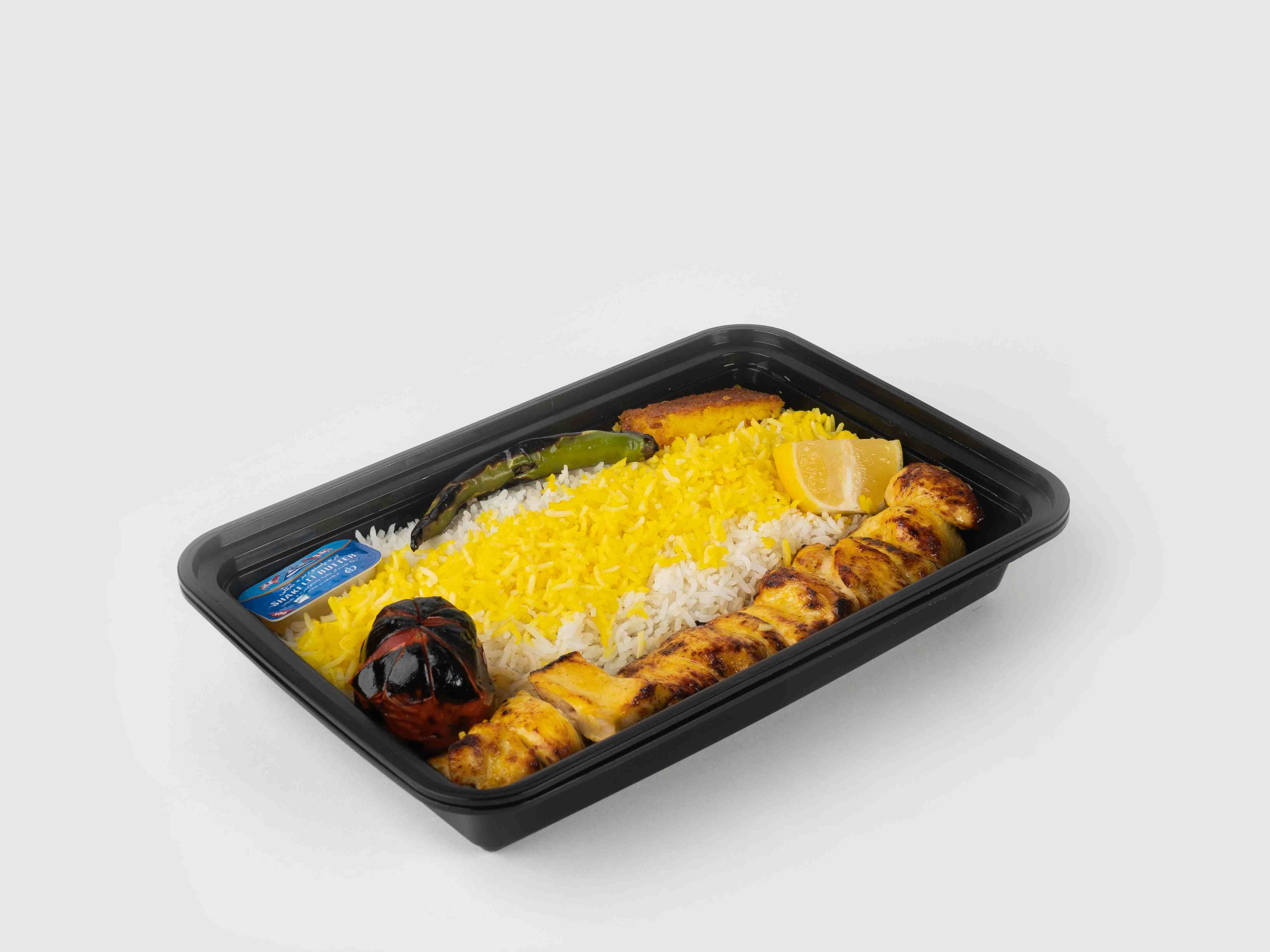 چلـوجـوجـه کبـاب سینـه(250گرمی)