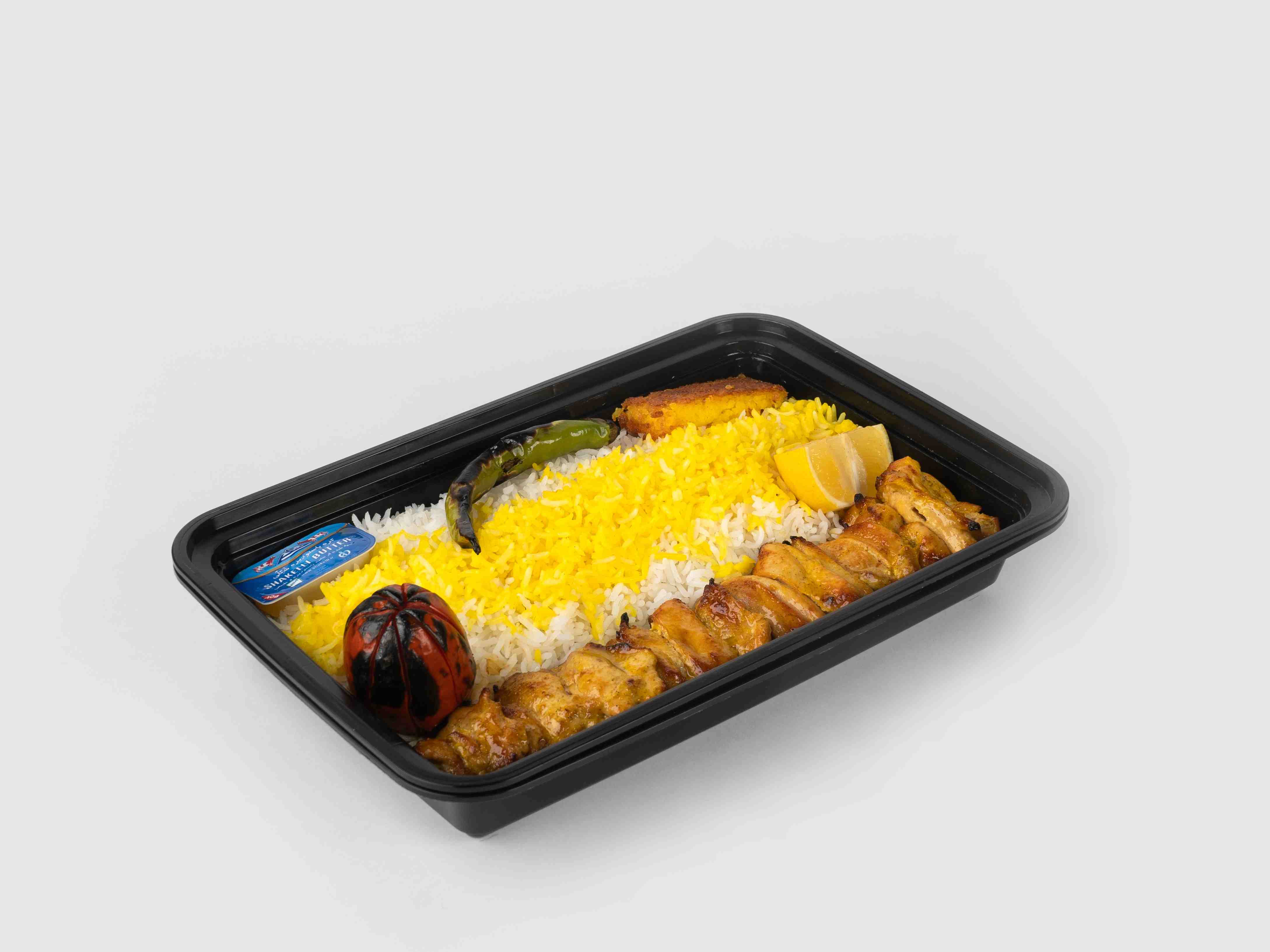 چلـوجـوجـه کبـاب ران(250گرمی)
