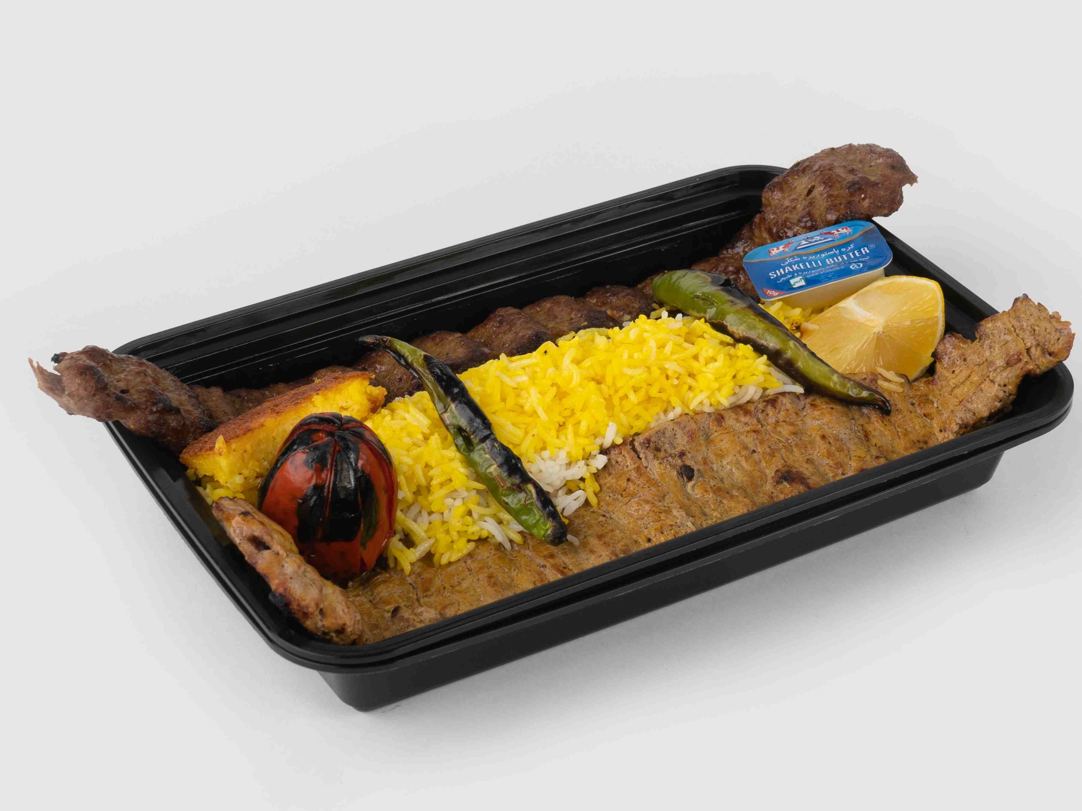 چلـوکبـاب سلطـانـی مخـصوص والا (برگ150گرمی+لقمه160گرمی)