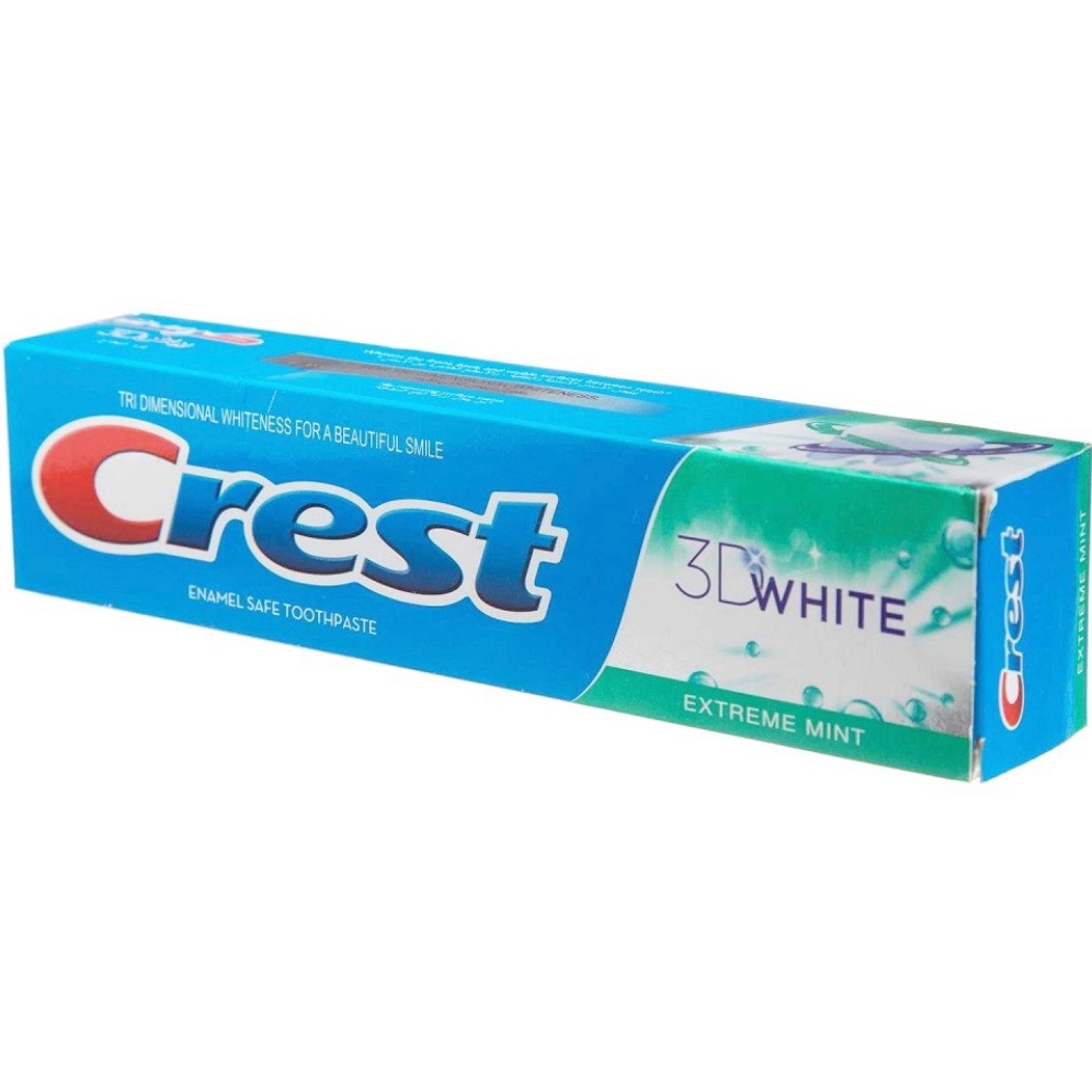 خمیر دندان کرست 3D White کرست 125 میل (کد 6110)