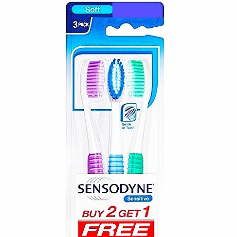 مسواک Sensitive حساس 3 عددی (کد 6540)