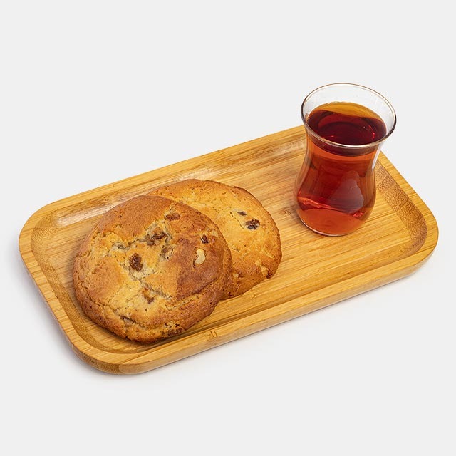 کوکی کشمش و گردو