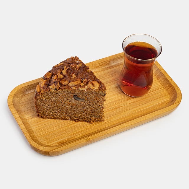 کیک هویج گردو اسلایسی