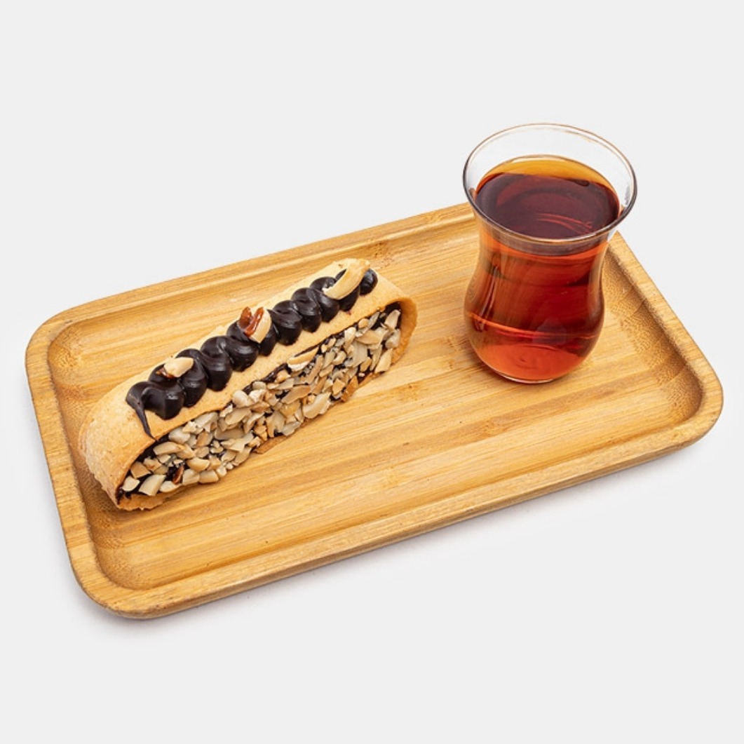 تارت شکلات بادام