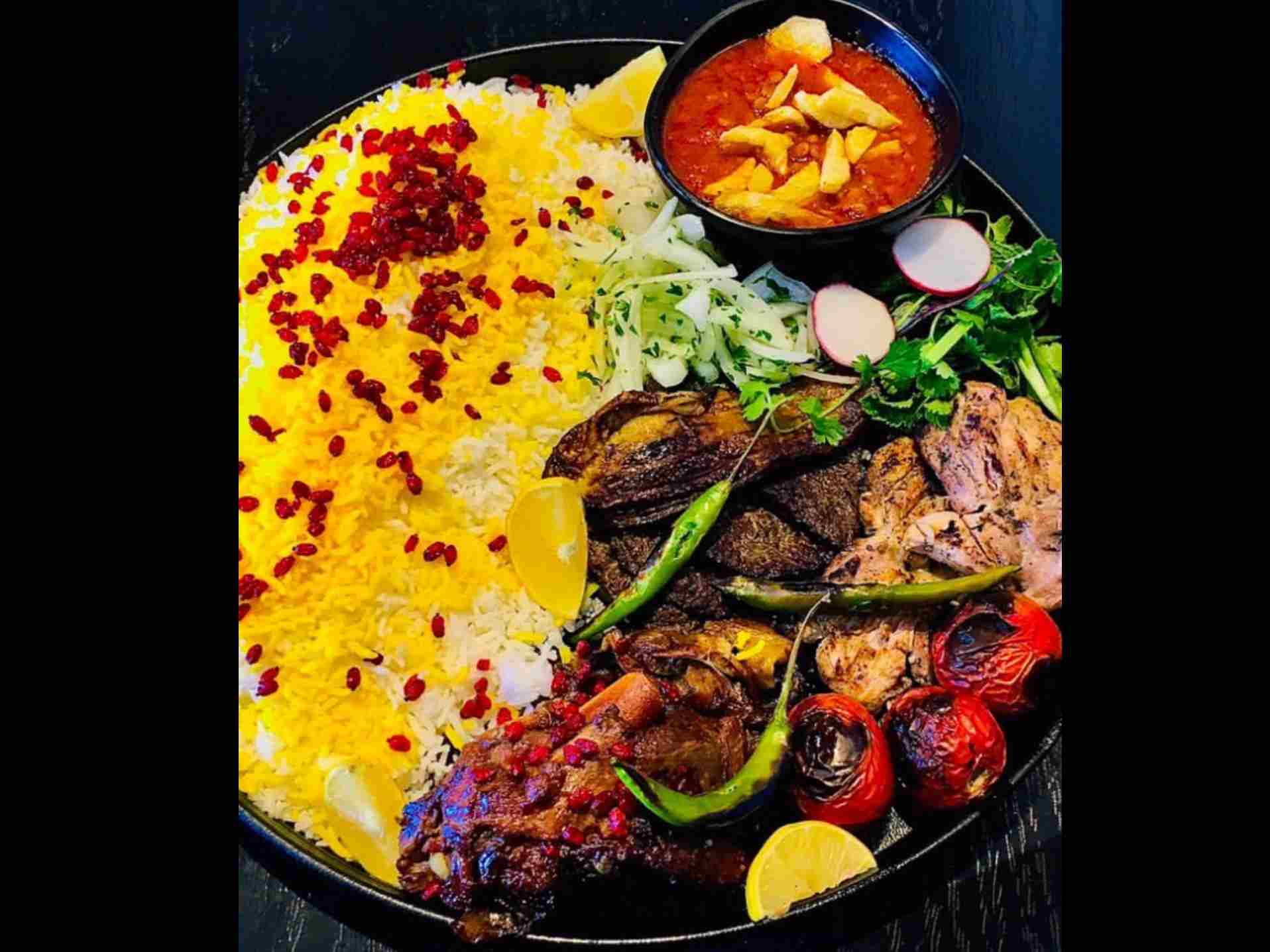 سینی ویژه دیگچه (3 الی 5 نفره) با گوشت