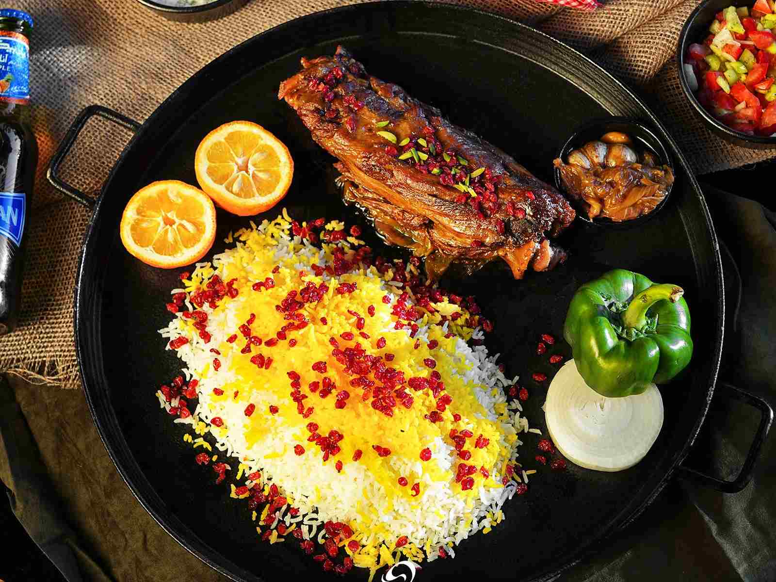 چلو گردن گوسفندی