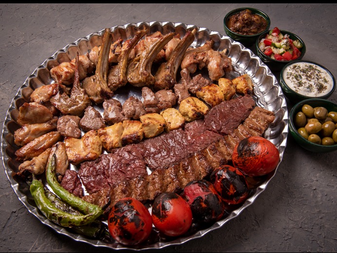 سینی کباب درباری (6 تا 8 نفره)