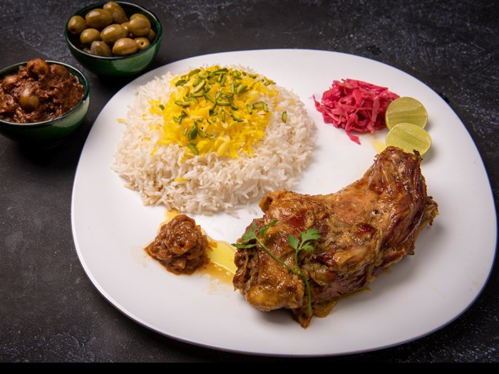 چلو گردن گوسفندی