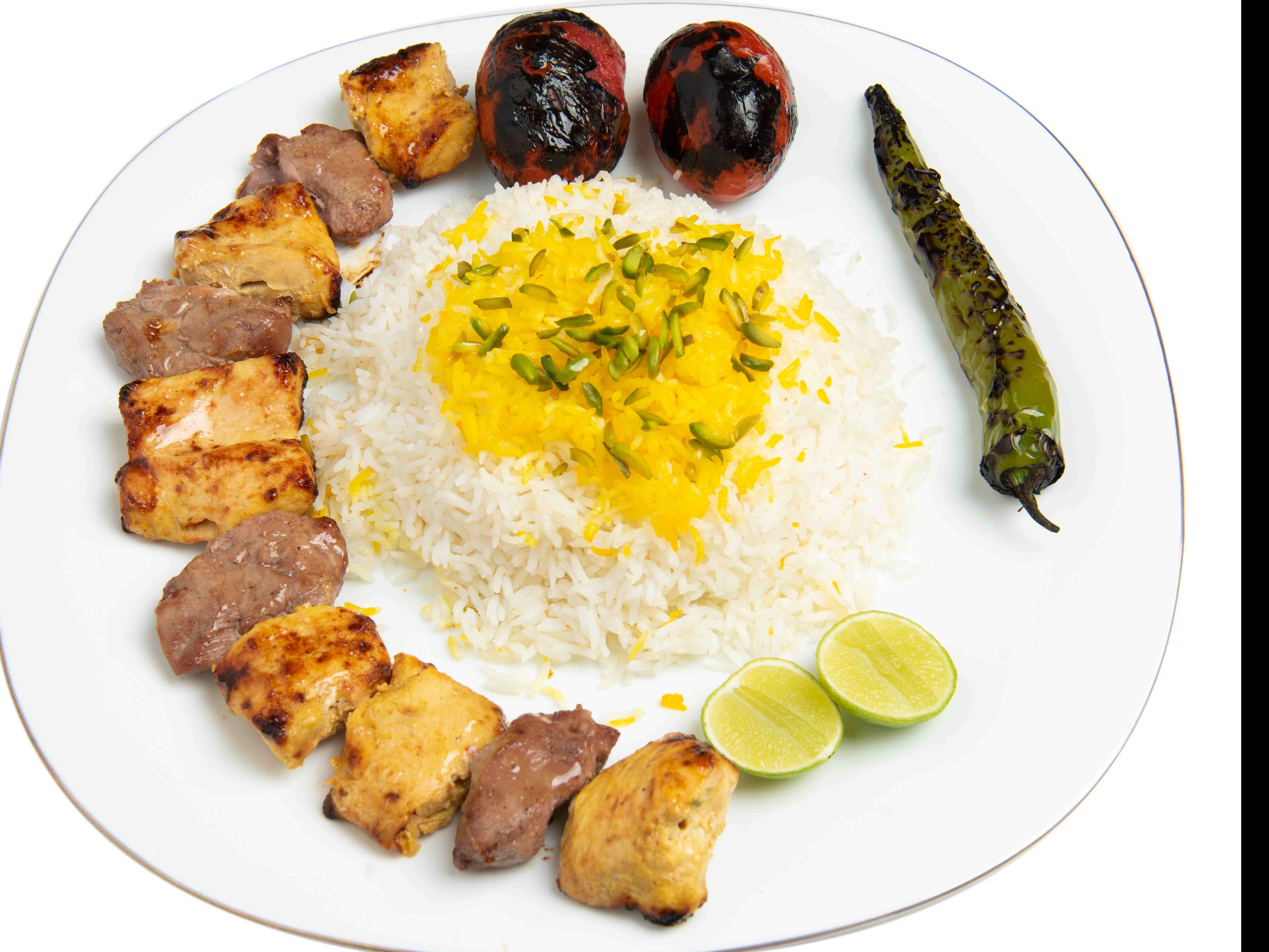 چلو کباب بختیاری